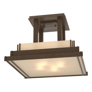 Hubbardton Forge - 123715-SKT-05-BB0416 - Steppe Large Semi-Flush - Steppe - Coastal Bronze
