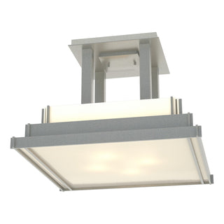 Hubbardton Forge - 123715-SKT-82-CC0416 - Steppe Large Semi-Flush - Steppe - Vintage Platinum