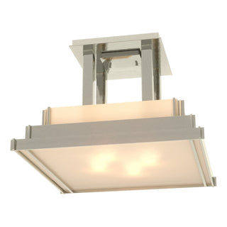 Hubbardton Forge - 123715-SKT-85-BB0416 - Steppe Large Semi-Flush - Steppe - Sterling