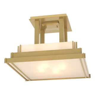 Hubbardton Forge - 123715-SKT-86-BB0416 - Steppe Large Semi-Flush - Steppe - Modern Brass