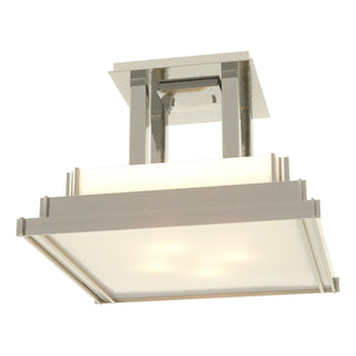 Hubbardton Forge - 123715-SKT-86-CC0416 - Steppe Large Semi-Flush - Steppe - Modern Brass