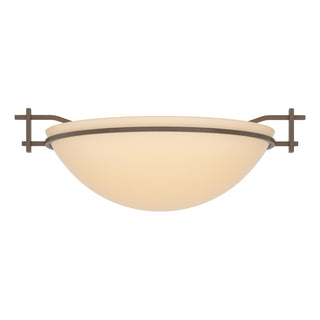 Hubbardton Forge - 124251-SKT-05-SS0045 - Moonband Semi-Flush - Moonband - Bronze