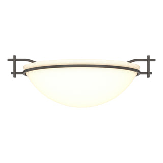 Hubbardton Forge - 124251-SKT-14-GG0045 - Moonband Semi-Flush - Moonband - Oil Rubbed Bronze