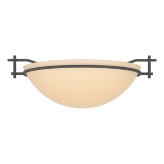 Hubbardton Forge - 124251-SKT-20-SS0045 - Moonband Semi-Flush - Moonband - Natural Iron