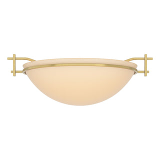 Hubbardton Forge - 124251-SKT-86-SS0045 - Moonband Semi-Flush - Moonband - Modern Brass