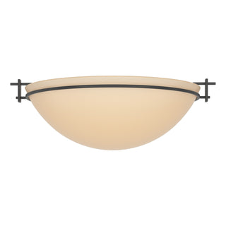 Hubbardton Forge - 124252-SKT-10-SS0050 - Moonband Large Semi-Flush - Moonband - Black