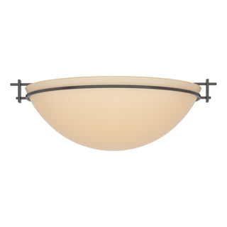 Hubbardton Forge - 124252-SKT-14-SS0050 - Moonband Large Semi-Flush - Moonband - Oil Rubbed Bronze