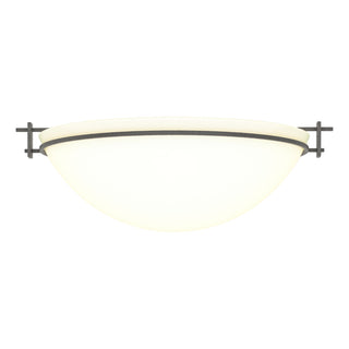 Hubbardton Forge - 124252-SKT-20-GG0050 - Moonband Large Semi-Flush - Moonband - Natural Iron