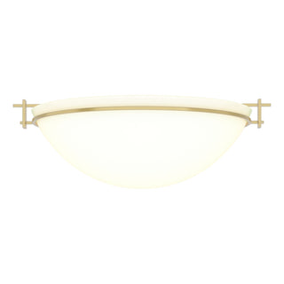 Hubbardton Forge - 124252-SKT-86-GG0050 - Moonband Large Semi-Flush - Moonband - Modern Brass