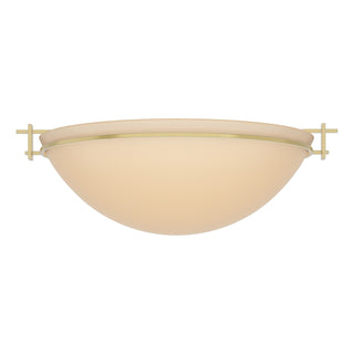 Hubbardton Forge - 124252-SKT-86-SS0050 - Moonband Large Semi-Flush - Moonband - Modern Brass