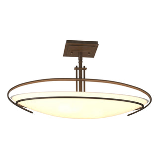 Hubbardton Forge - 124341-SKT-05-GG0089 - Mackintosh Semi-Flush - Mackintosh - Bronze