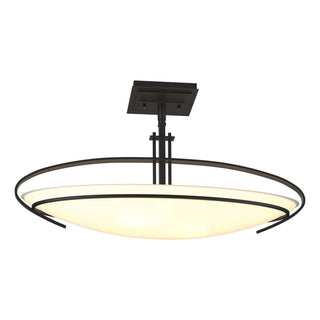 Hubbardton Forge - 124341-SKT-10-GG0089 - Mackintosh Semi-Flush - Mackintosh - Black