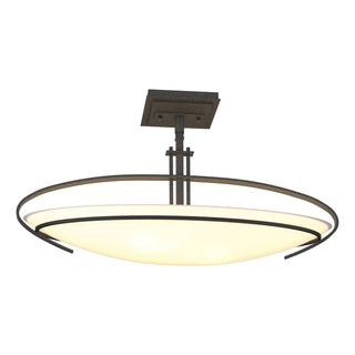 Hubbardton Forge - 124341-SKT-20-GG0089 - Mackintosh Semi-Flush - Mackintosh - Natural Iron
