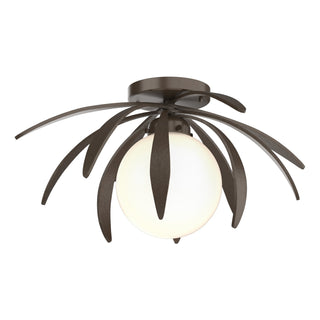 Hubbardton Forge - 124350-SKT-05-GG0631 - Dahlia Semi-Flush - Dahlia - Bronze