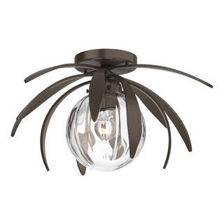 Hubbardton Forge - 124350-SKT-05-LL0631 - Dahlia Semi-Flush - Dahlia - Bronze