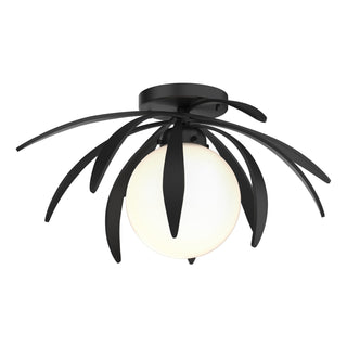 Hubbardton Forge - 124350-SKT-10-GG0631 - Dahlia Semi-Flush - Dahlia - Black