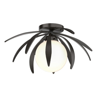 Hubbardton Forge - 124350-SKT-14-GG0631 - Dahlia Semi-Flush - Dahlia - Oil Rubbed Bronze