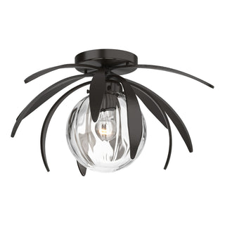 Hubbardton Forge - 124350-SKT-14-LL0631 - Dahlia Semi-Flush - Dahlia - Oil Rubbed Bronze
