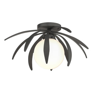Hubbardton Forge - 124350-SKT-20-GG0631 - Dahlia Semi-Flush - Dahlia - Natural Iron