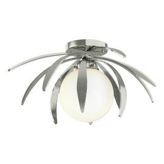 Hubbardton Forge - 124350-SKT-85-GG0631 - Dahlia Semi-Flush - Dahlia - Sterling
