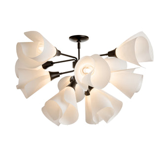 Hubbardton Forge - 124362-SKT-14-SH1987 - Mobius 12-Light Semi-Flush - Mobius - Oil Rubbed Bronze