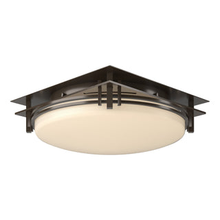 Hubbardton Forge - 124394-SKT-05-GG0097 - Banded Semi-Flush - Banded - Bronze