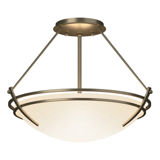 Hubbardton Forge - 124422-SKT-84-GG0047 - Presidio Tryne Semi-Flush - Tryne - Soft Gold
