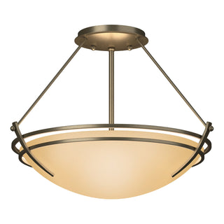 Hubbardton Forge - 124422-SKT-84-SS0047 - Presidio Tryne Semi-Flush - Tryne - Soft Gold
