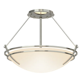 Hubbardton Forge - 124422-SKT-85-GG0047 - Presidio Tryne Semi-Flush - Tryne - Sterling