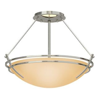 Hubbardton Forge - 124422-SKT-85-SS0047 - Presidio Tryne Semi-Flush - Tryne - Sterling