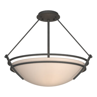 Hubbardton Forge - 124432-SKT-20-SS0020 - Presidio Tryne Semi-Flush - Tryne - Natural Iron