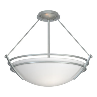 Hubbardton Forge - 124432-SKT-82-GG0020 - Presidio Tryne Semi-Flush - Tryne - Vintage Platinum