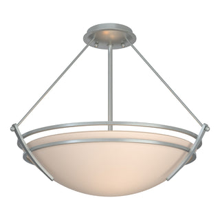 Hubbardton Forge - 124432-SKT-82-SS0020 - Presidio Tryne Semi-Flush - Tryne - Vintage Platinum