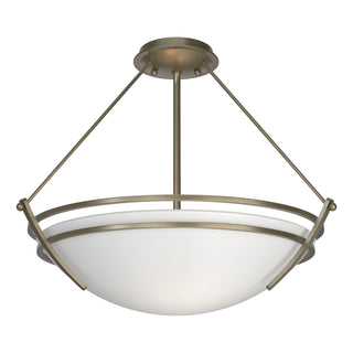 Hubbardton Forge - 124432-SKT-84-GG0020 - Presidio Tryne Semi-Flush - Tryne - Soft Gold