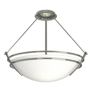 Hubbardton Forge - 124432-SKT-85-GG0020 - Presidio Tryne Semi-Flush - Tryne - Sterling