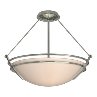 Hubbardton Forge - 124432-SKT-85-SS0020 - Presidio Tryne Semi-Flush - Tryne - Sterling
