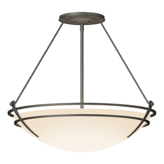 Hubbardton Forge - 124442-SKT-20-GG0054 - Presidio Tryne Large Semi-Flush - Tryne - Natural Iron