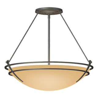 Hubbardton Forge - 124442-SKT-20-SS0054 - Presidio Tryne Large Semi-Flush - Tryne - Natural Iron