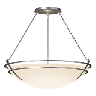 Hubbardton Forge - 124442-SKT-82-GG0054 - Presidio Tryne Large Semi-Flush - Tryne - Vintage Platinum