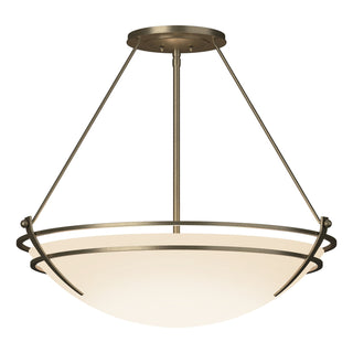 Hubbardton Forge - 124442-SKT-84-GG0054 - Presidio Tryne Large Semi-Flush - Tryne - Soft Gold