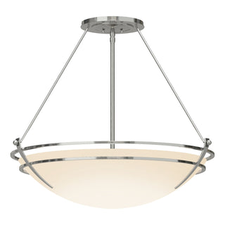 Hubbardton Forge - 124442-SKT-85-GG0054 - Presidio Tryne Large Semi-Flush - Tryne - Sterling