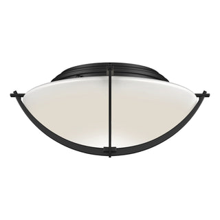 Hubbardton Forge - 124550-SKT-10-GG0098 - Compass Flush Mount - Compass - Black