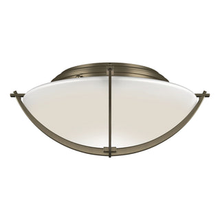 Hubbardton Forge - 124550-SKT-84-GG0098 - Compass Flush Mount - Compass - Soft Gold