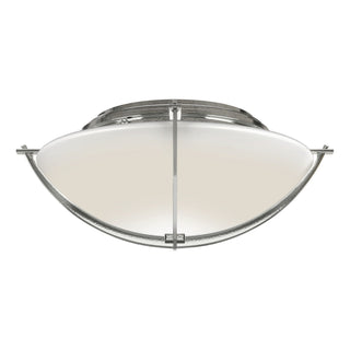 Hubbardton Forge - 124550-SKT-85-GG0098 - Compass Flush Mount - Compass - Sterling