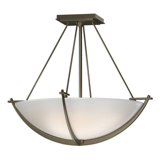 Hubbardton Forge - 124555-SKT-84-GG0020 - Compass Small Semi-Flush - Compass - Soft Gold