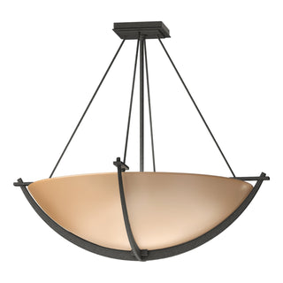 Hubbardton Forge - 124560-SKT-20-SS0054 - Compass Large Semi-Flush - Compass - Natural Iron