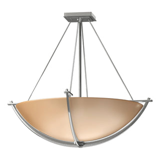 Hubbardton Forge - 124560-SKT-85-SS0054 - Compass Large Semi-Flush - Compass - Sterling