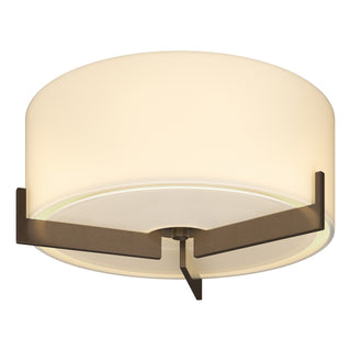 Hubbardton Forge - 126401-SKT-05-GG0218 - Axis Flush Mount - Axis - Bronze