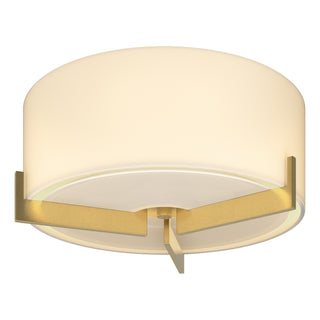 Hubbardton Forge - 126401-SKT-86-GG0218 - Axis Flush Mount - Axis - Modern Brass
