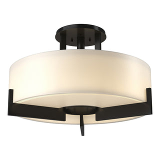 Hubbardton Forge - 126403-SKT-10-GG0216 - Axis Semi-Flush - Axis - Black